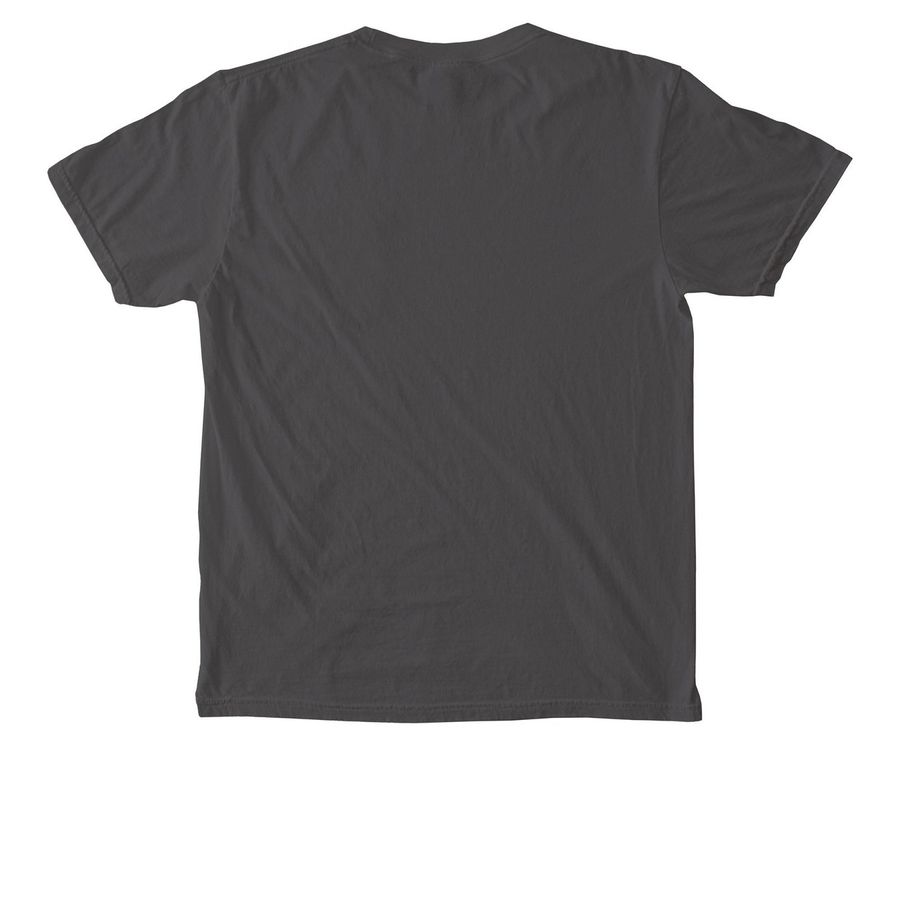 Fort Wayne Trails Comfort Colors Pocket Tee, a Pepper Comfort Colors Pocket Tee (back-view)