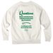 Questions&nbsp;, a White Sand Allmade Organic CVC Crewneck Sweatshirt (back-view)