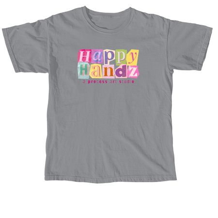Happy Handz T-Shirts, a Granite Comfort Colors Unisex Tee