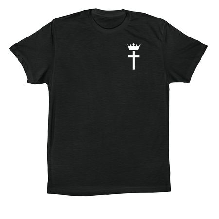 God doesn't bless hesitation&nbsp;, a Vintage Black Premium Cotton Tee
