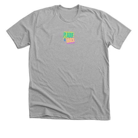 Plaque is Whack, a Athletic Heather Premium Unisex Tee