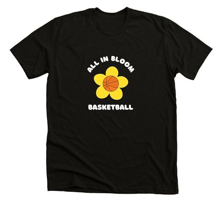 Confidence Grows Here Tee, a Black Heather Premium Unisex Tee