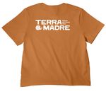 Terra Madre 2026 SFUSA T-shirt, a Toast Women's Heavyweight Tee (back-view)