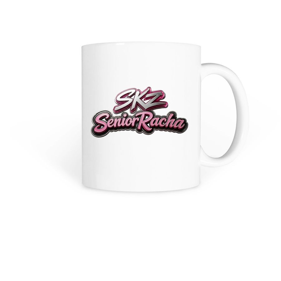 The SeniorRacha STAY Collection, a White Coffee Mug