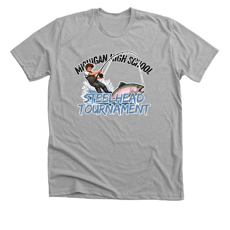MHSST PINNER - Male, a Athletic Heather Premium Unisex Tee