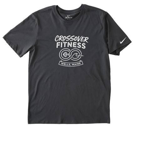 Nike Tech CO Shirt, a Anthracite Nike Dri-FIT Jersey Blend Performance Tee