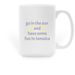 Journey to Jamaica, a White Large Coffee Mug