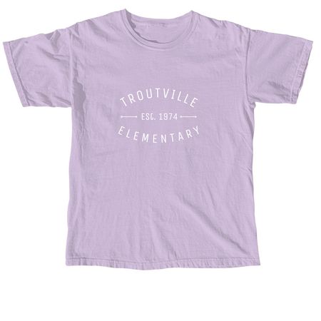 Est. 1974, a Orchid Comfort Colors Unisex Tee