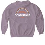 My Dog Is My Home Conference 2026 - Design A, a Paragon Gildan Softstyle Pullover Hoodie (back-view)