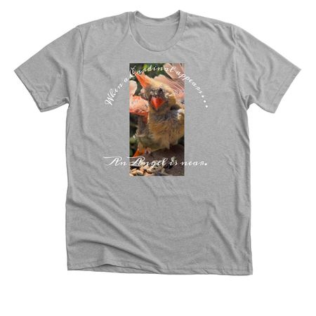 When a Cardinal appears. &nbsp;, a Athletic Heather Premium Unisex Tee