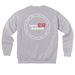 2026 Spring Design, a Athletic Heather Premium Drop Shoulder Sweatshirt (back-view)
