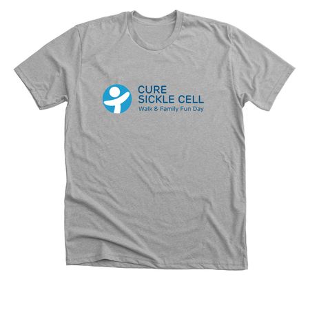 CHOPhthalmology Sickle Cell Walk, a Athletic Heather Premium Unisex Tee