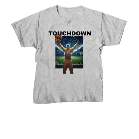 TOUCHDOWN, a Sport Grey Youth Unisex Tee