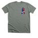 Kylan Randall Nickel, a Deep Heather Premium Unisex Tee