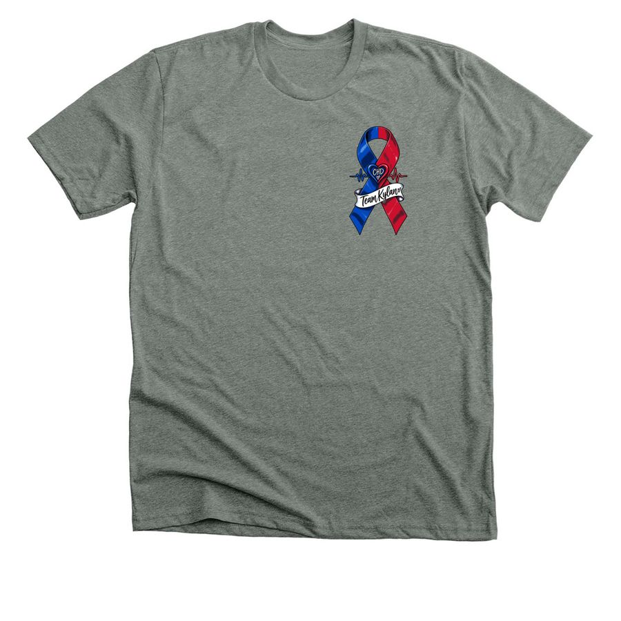 Kylan Randall Nickel, a Deep Heather Premium Unisex Tee