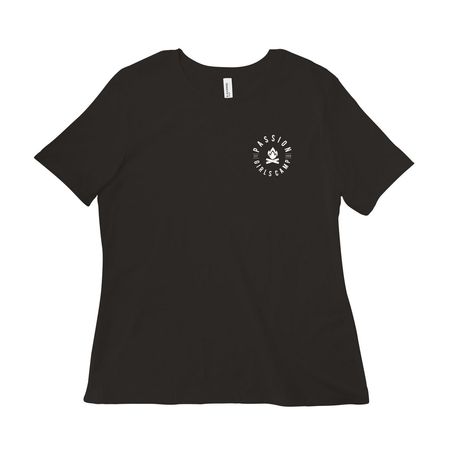 Women?s Relaxed Cotton Tee, a Black Women?s Relaxed Cotton Tee