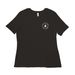 Women?s Relaxed Cotton Tee, a Black Women?s Relaxed Cotton Tee