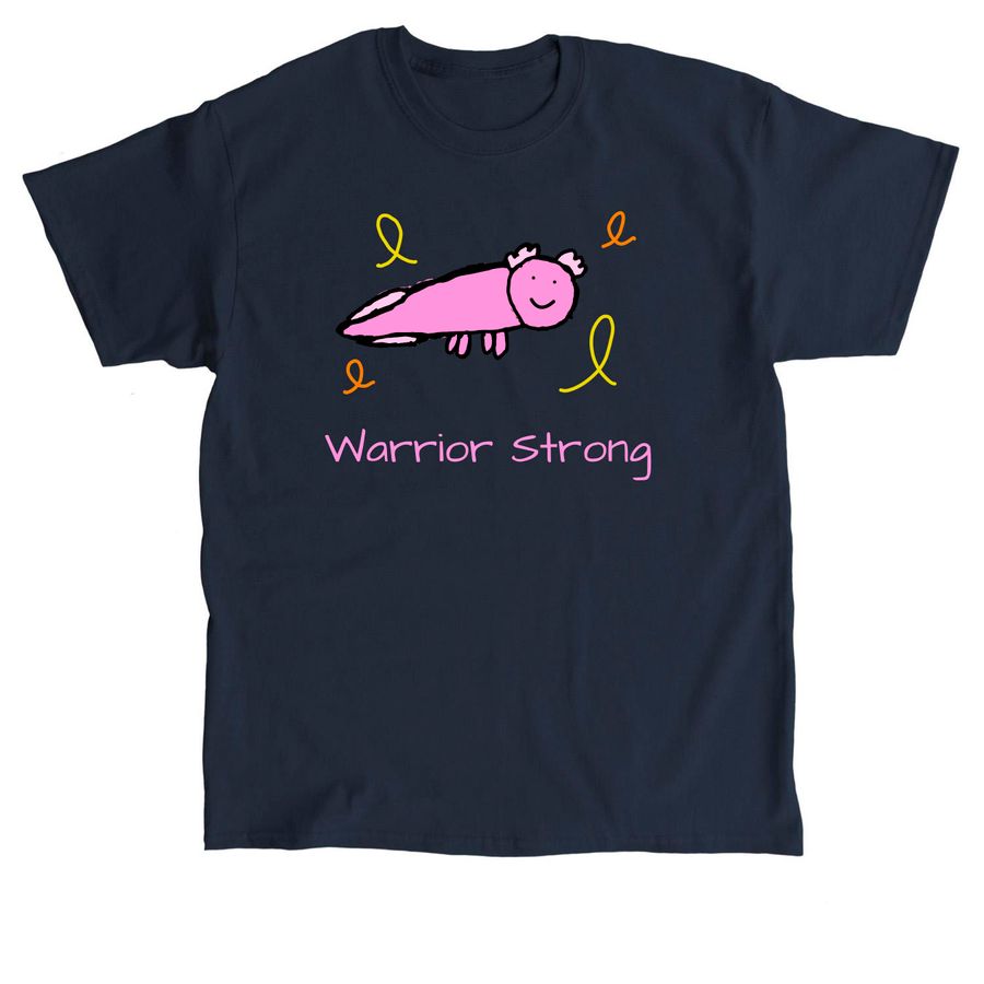 Resilient as an Axolotl, a Navy Classic Unisex Tee