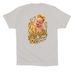 Marigolds Fight, a Solid Athletic Grey Premium Cotton Tee (back-view)