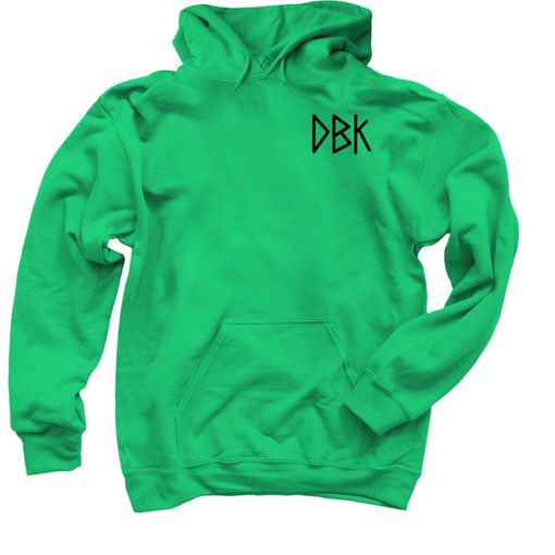 D.B.K. ☠ Green Hoodie