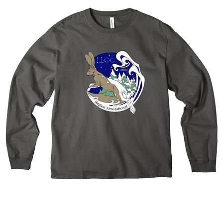WINTER IS COMING!&nbsp;&nbsp;, a Asphalt Unisex Heavyweight Long Sleeve Tee