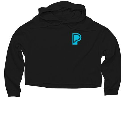 Parkinson's Champions, a Black Women?s Lightweight Cropped Hoodie