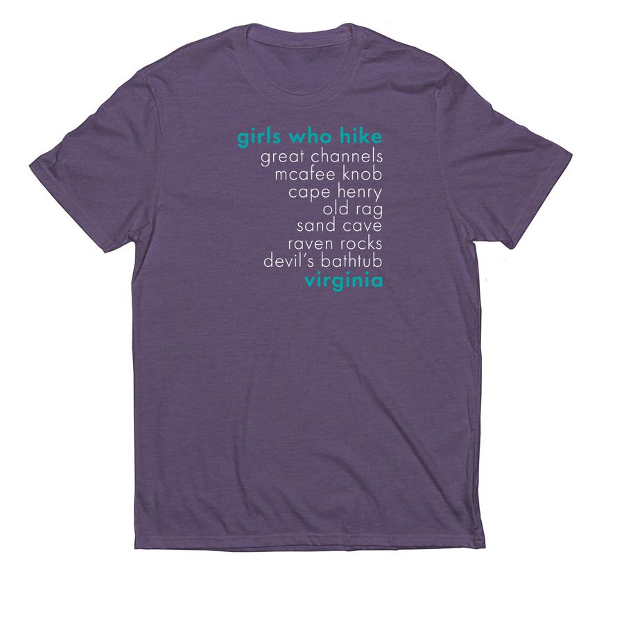 Virginia Trails, a Huckleberry Allmade Eco Triblend Unisex Tee