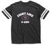 Vintage Football Style, a Vintage Smoke / White Football Jersey Tee