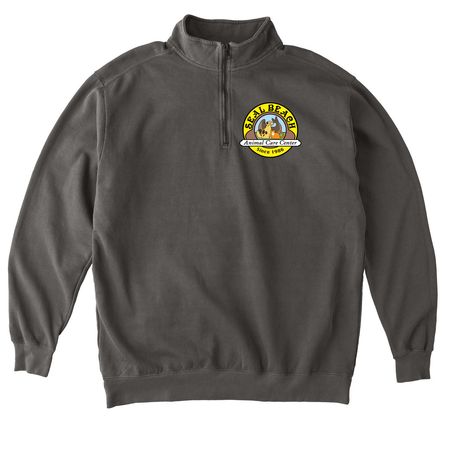 SBACC Quarter Zip Pullover, a Pepper Comfort Colors Quarter Zip Pullover