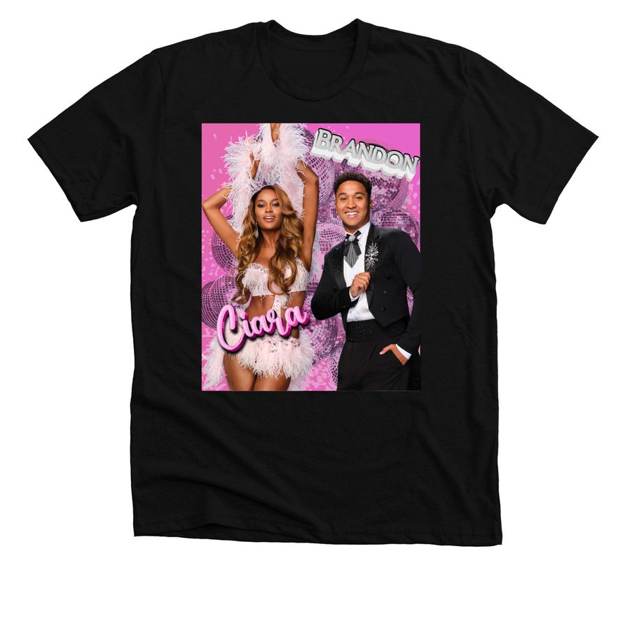 #SummerStrong (Ciara & Brandon DWTS), a Solid Black Blend Premium Unisex Tee