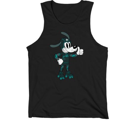 Derby for the Dogs Fundraiser, a Black Premium Cotton Tank