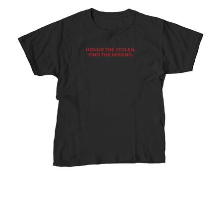 MMIP, a Black Youth Unisex Tee