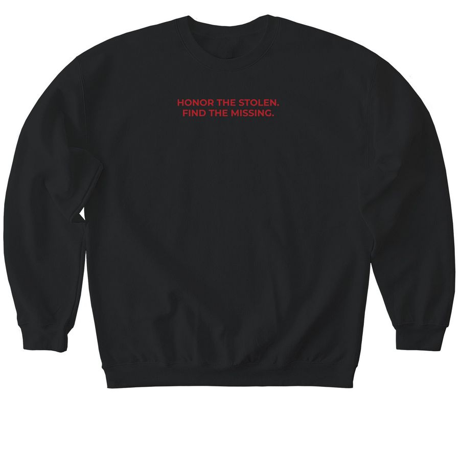 MMIP, a Black Softstyle Crewneck Sweatshirt