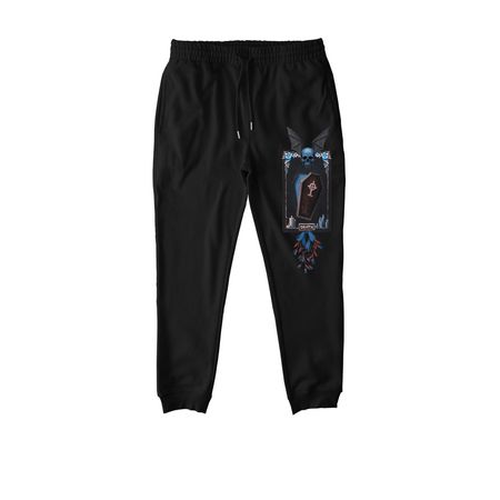 DEATH, a Black Stanley/Stella Unisex Flyer Jogger