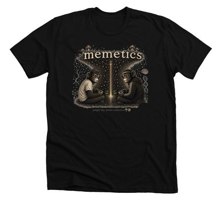 memetics, a Solid Black Blend Premium Unisex Tee