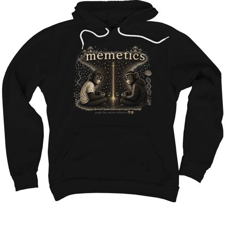 memetics, a Black Premium Pullover Hoodie