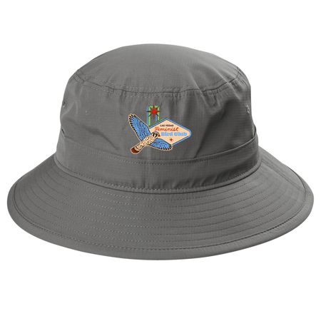 FBC Vegas Logo Hat, a Sterling Grey Printed UV Bucket Hat