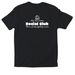 Social club, a Black Softstyle Cotton Tee