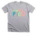 PICU DINO, a Athletic Heather Premium Unisex Tee