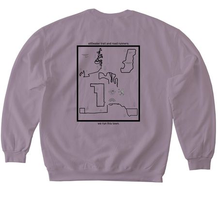 We Run This Town, a Paragon Softstyle Crewneck Sweatshirt