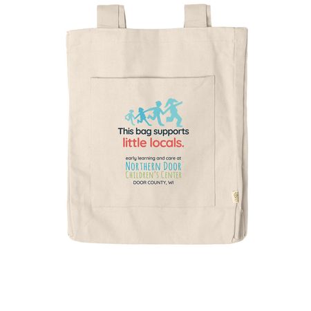 Little Locals Reusable Shopping Tote, a Natural Reclaimist Everywhere Tote Bag