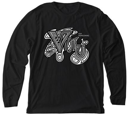 VUU HOCO: BUILT BY UNION. POWERED BY LEGACY., a Solid Black Blend Premium Long Sleeve Tee