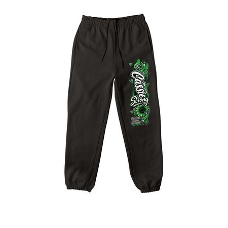 Cassie Strong Pants, a Black Premium Heavyweight Jogger