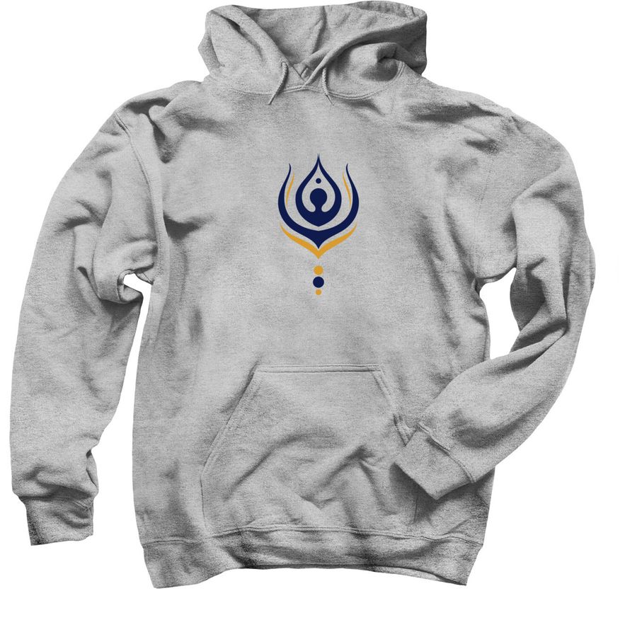 Bindu - Tantrika Institute, a Sport Grey Pullover Hoodie