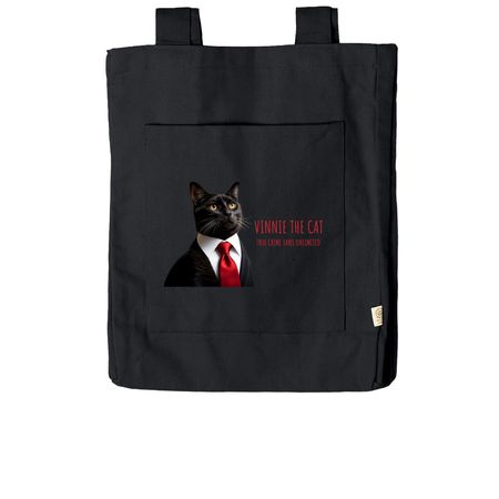 TCFU x Vinnie the Cat Tote Bags, a Black Reclaimist Everywhere Tote Bag