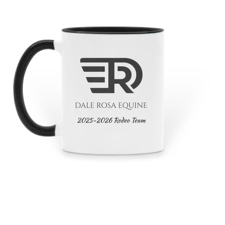 Rebrand DRE 25-26 Rodeo Team Mug, a Black Two-Tone Ceramic Mug (back-view)