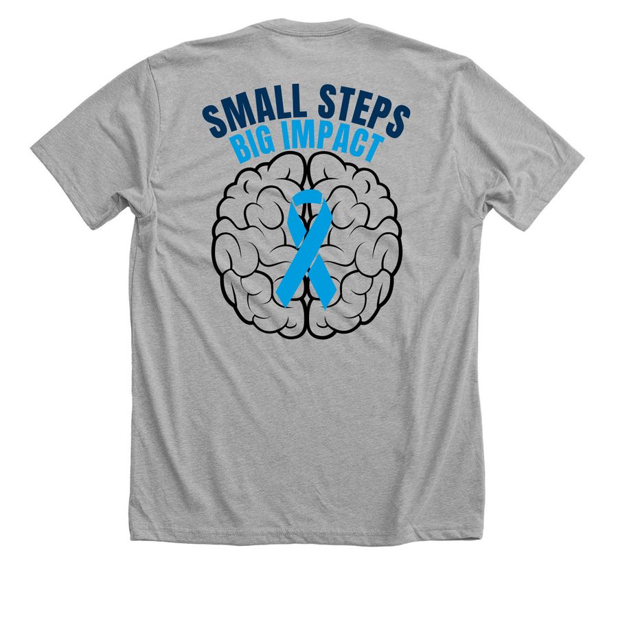 Move for Maela 2026, a Athletic Heather Premium Unisex Tee (back-view)