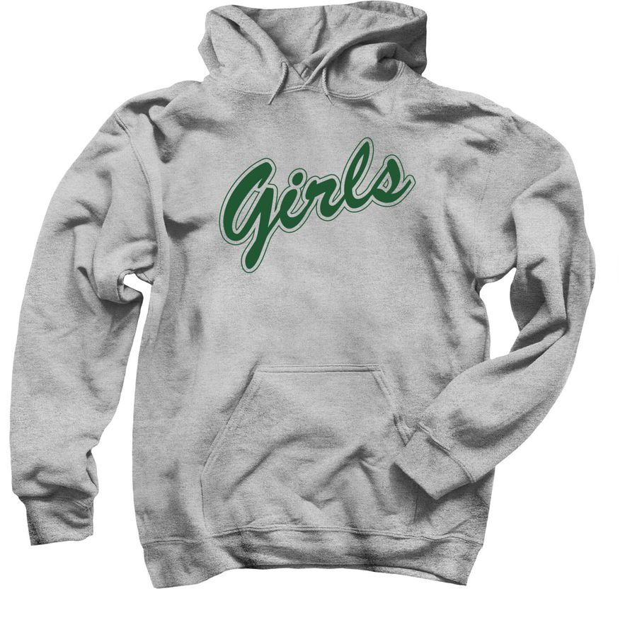 GIRLS GIRLS GIRLS, a Sport Grey Pullover Hoodie