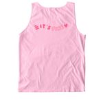 It's Probably Ringworm, a Blossom Comfort Colors Tank Top (back-view)