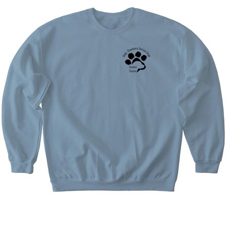 Clover, a Stone Blue Softstyle Crewneck Sweatshirt